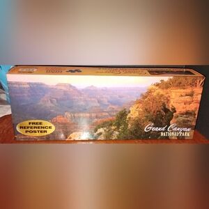 Grand Canyon 1000 pc Panoramic Puzzle 14" x 39Rock layers found in Grand Canyon